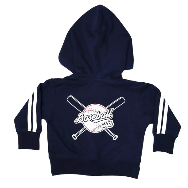 Little Mish - All Star Baseball Patch Zip Hoodie