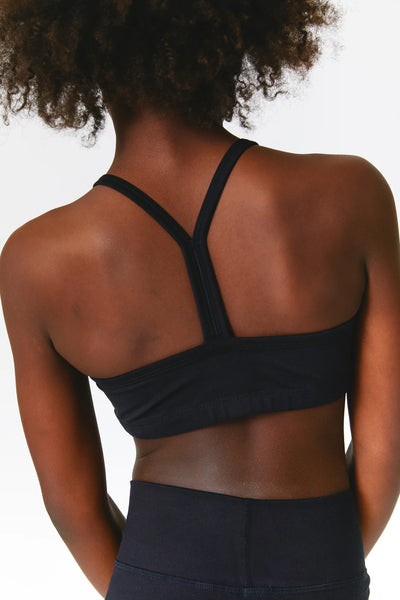 Terez - Girls TLC Y-Back Bralette in Jet Black