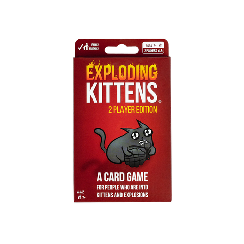 EXPLODING KITTENS 2-PLAYER EDITION