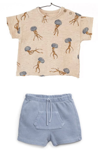 Play Up - Infant Boy Octopus Printed Tee