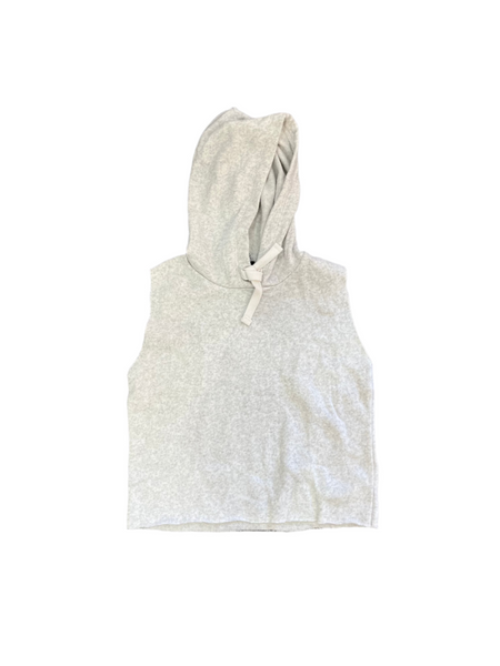 Flowers by Zoe - Sleeveless Grey Hoodie