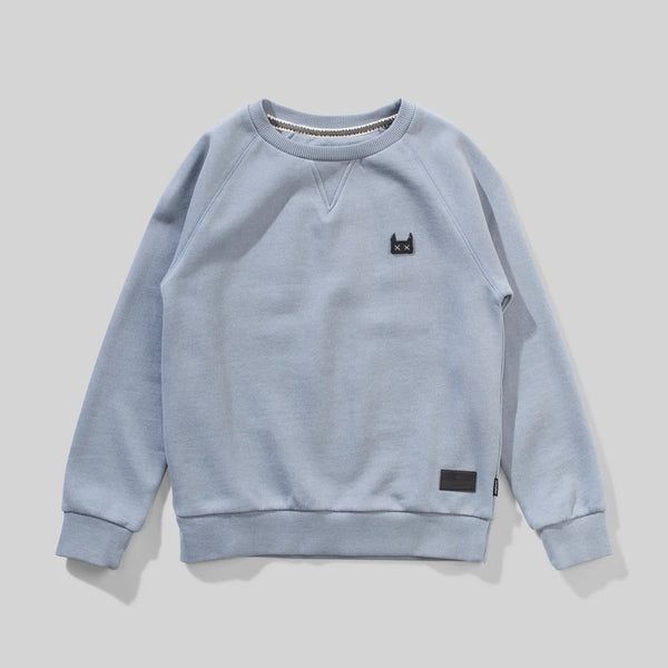 Munster - Washed Mid Blue Lost Island Crew