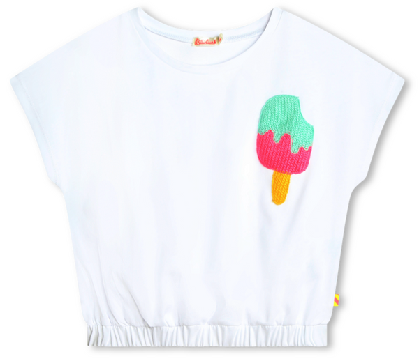 Billieblush - Crochet Patch Tee