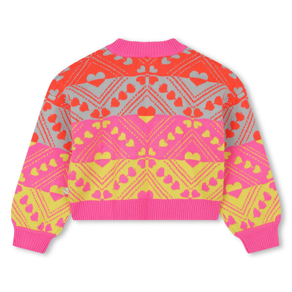 Billieblush - Heart Knit Sweater
