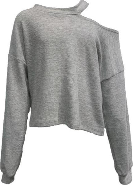 Vintage Havana - SOFT RIBBED SLIT NECK TOP