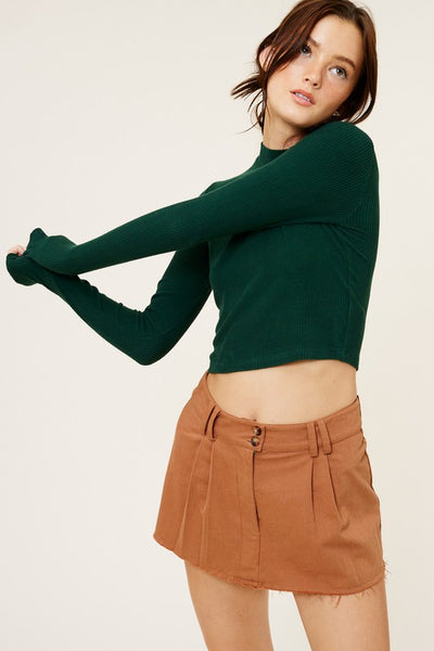 Mimosa - Josie Top - Hunter Green