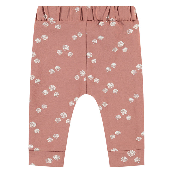 Babyface - Infant Girl Shell Print Sweatpants