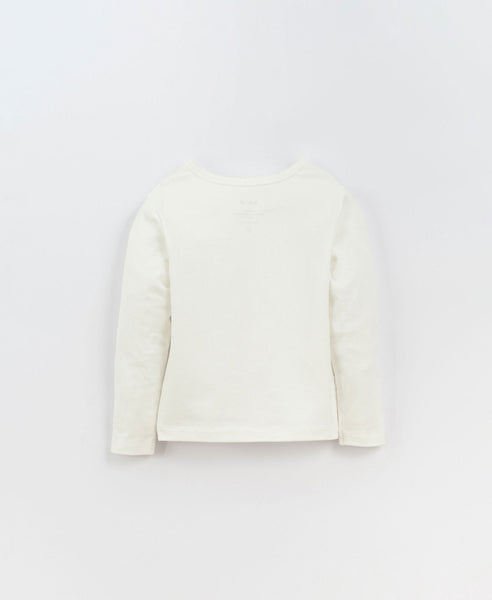 Play Up - Organic Cotton Long Sleeve Tee - Ivory