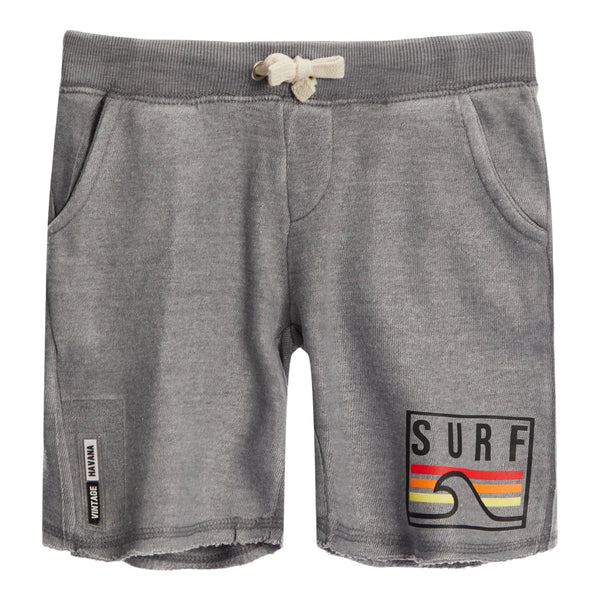 Vintage Havana Boys - Titanium Burnout Shorts - Surf