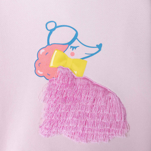 Billieblush Apparel - Poodle Sweatshirt Dress