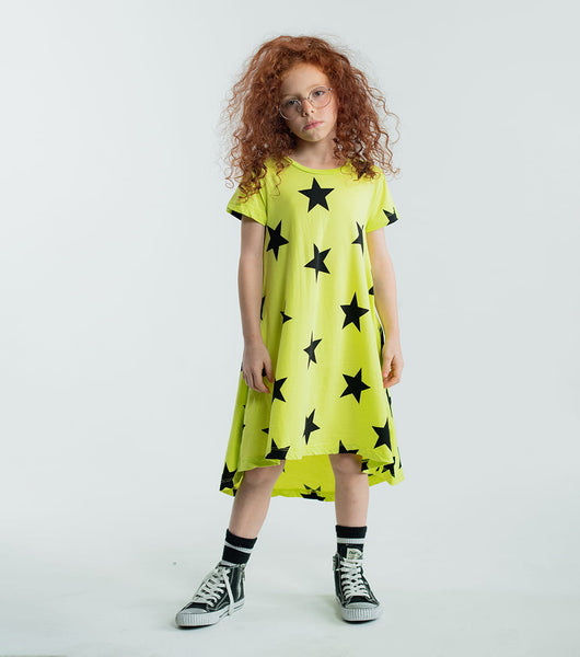 Nununu - Neon Yellow Star 360 Dress