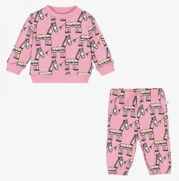 Stella McCartney - Pink Zebra Joggers