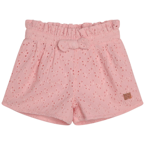Carrement Beau - Pink Broderie anglaise shorts