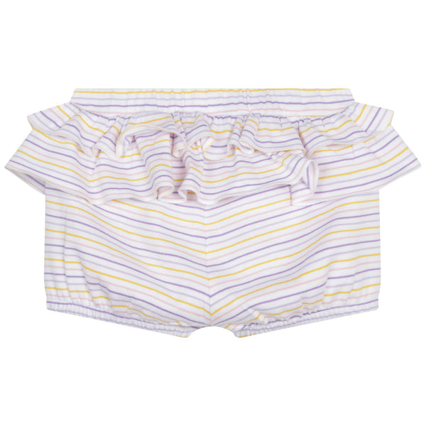 Carrement Beau - Infant Lemon Striped Shorts Set