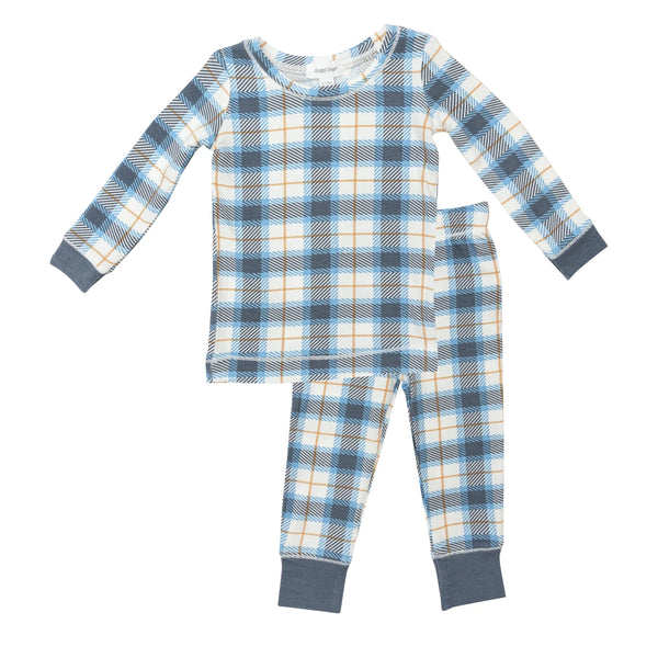 Angel Dear - Flannel Plaid Loungewear Set
