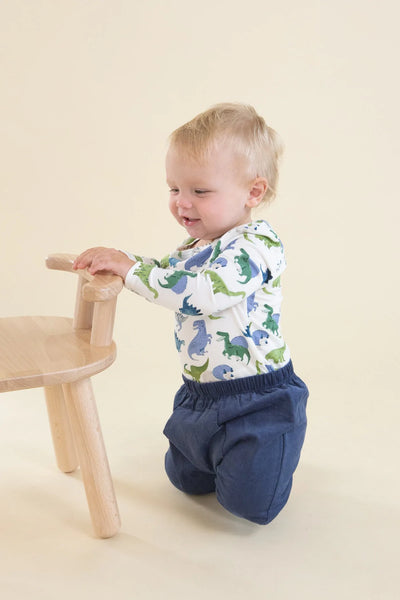 Angel Dear - Navy Cord Infant Jogger