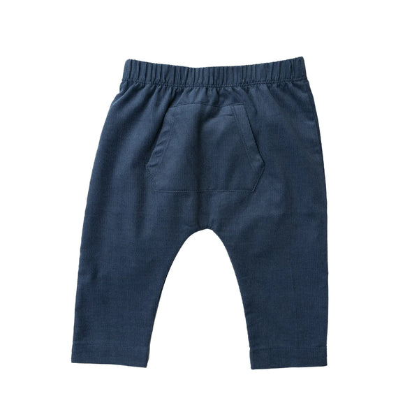 Angel Dear - Navy Cord Infant Jogger