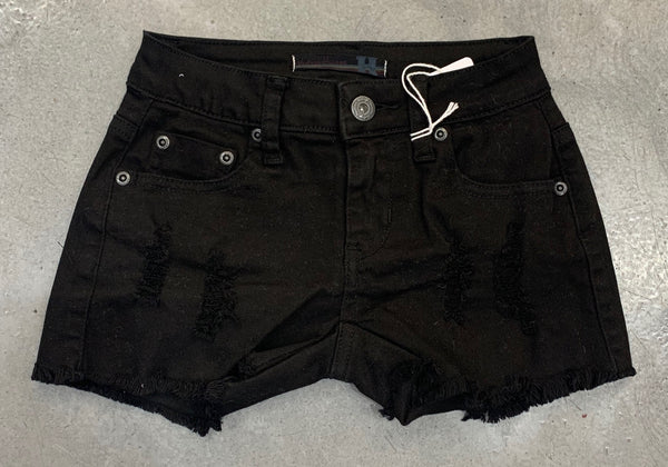 Vintage Havana Black Denim Shorts