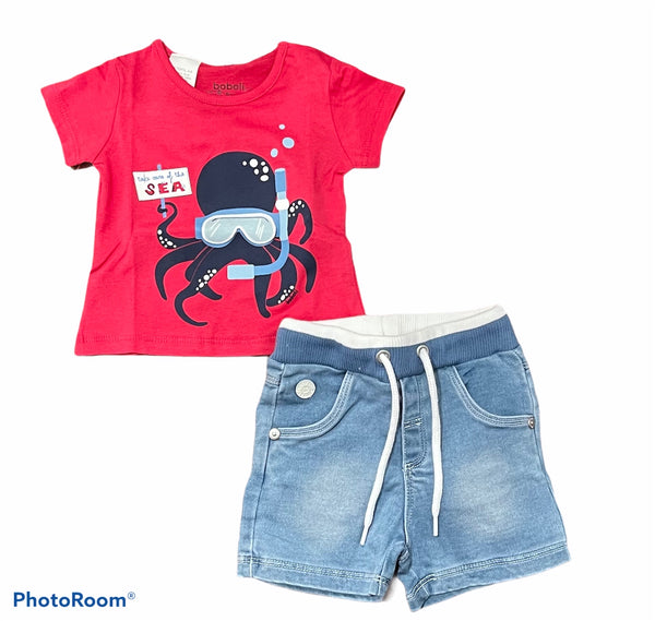 Boboli - Baby Octopus Tee