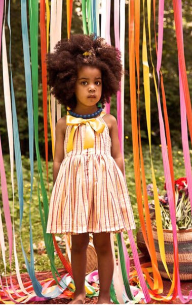 Morley Larissa Dress - Red/Yellow