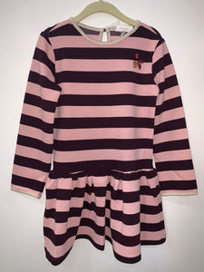 LE CHIC Girls Long Sleeve Striped Dress