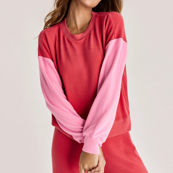 Z Supply - Z Supply Elle Colorblock Long Sleeve Top