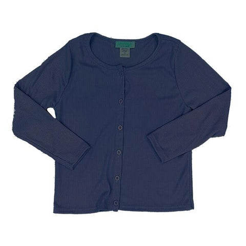 Tweenstyle by Stoopher - Navy Fine Rib Cardigan
