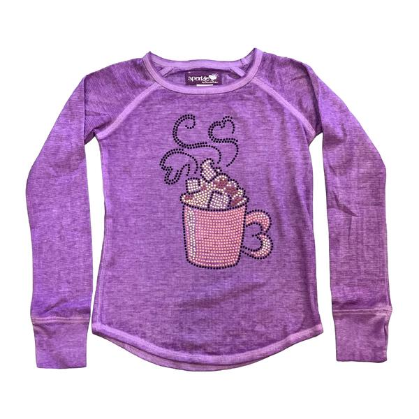 Sparkle by Stoopher Purple Burnout Thermal - Cocoa