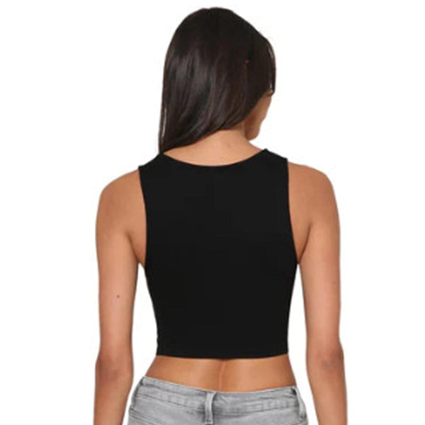 Suzette - Junior Ruched Front Crop Tank