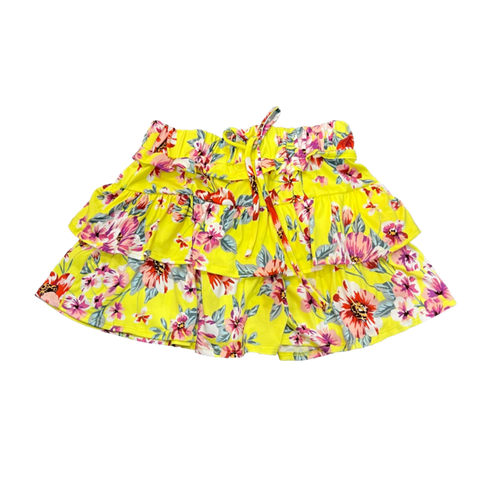 Tweenstyle by Stoopher - Yellow Floral Skirt