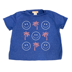 Tweenstyle by Stoopher - Palm Trees & Smiles Boxy Tee