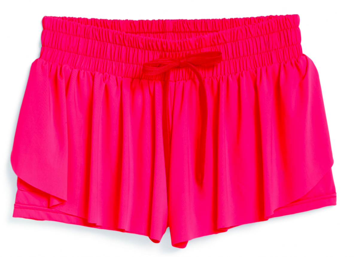 Suzette - Toddler Fly Away Shorts -  Barbie Pink
