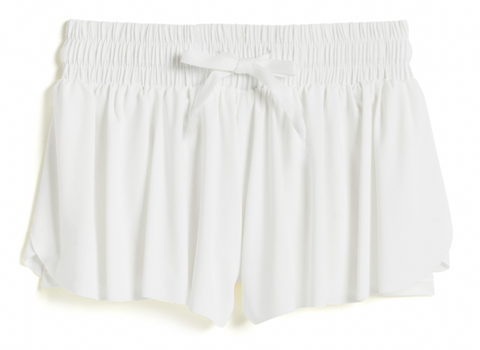 Suzette - Fly Away Shorts - White