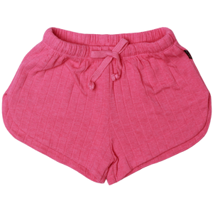 T2Love - Barbie Pink Ribbed Shorts