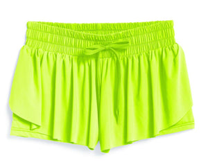 Suzette - Fly Away Shorts - Neon Yellow