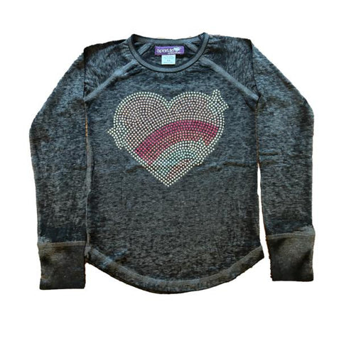 Sparkle by Stoopher - Diamond Heart Black Thermal