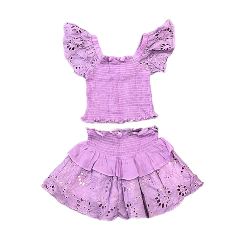 Tweenstyle by Stoopher - Light Purple Eyelet Set