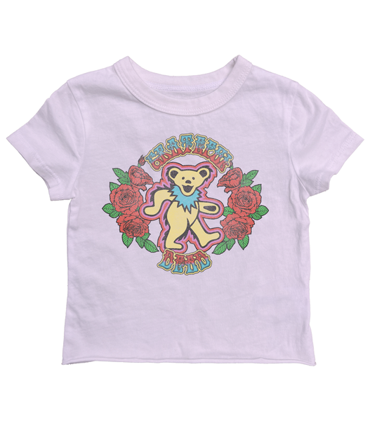 Rowdy Sprout - Grateful Dead bear fitted tee