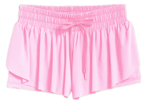 Suzette - Tween Fly Away Shorts - Suzette Pink