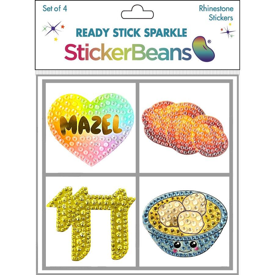 Sticker Bean - Mazel Collection - Set of 4