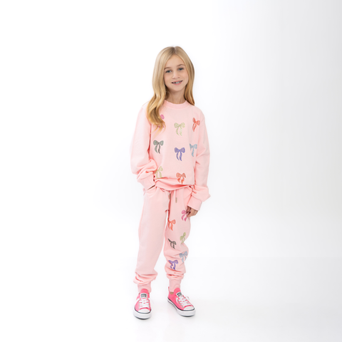 Tweenstyle by Stoopher  - Sparkle Bow Sweatsuit