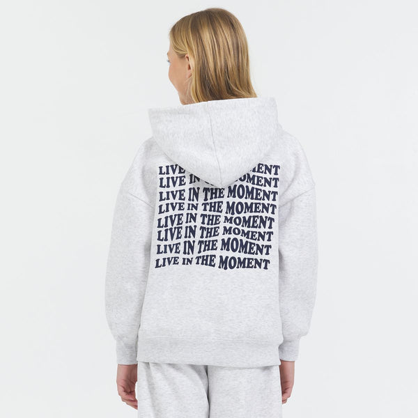 Vintage Havana - Full Zip Hoodie with Back Print and Front Teddy Bear