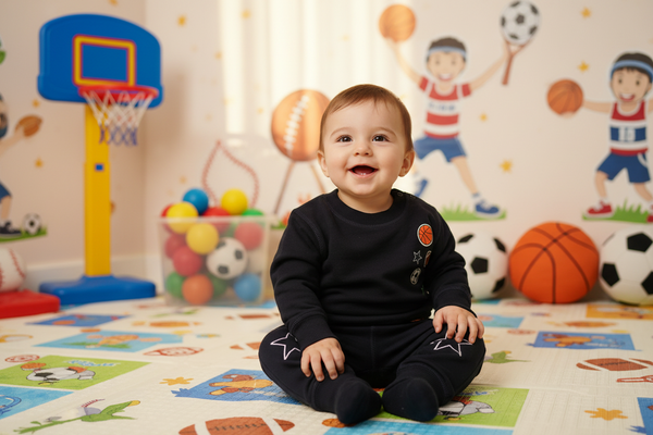 Little Mish - All Star Shirt and Jogger Set