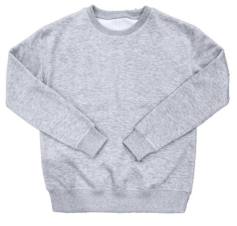 Suzette - Oversized Sweatshirt - Soft Heather Grey