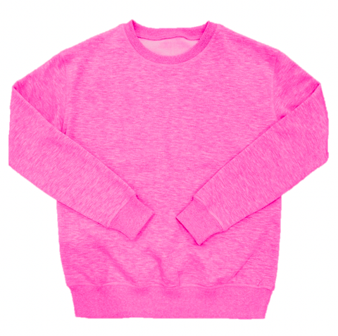 Suzette - Oversized Sweatshirt - Flamingo Pink