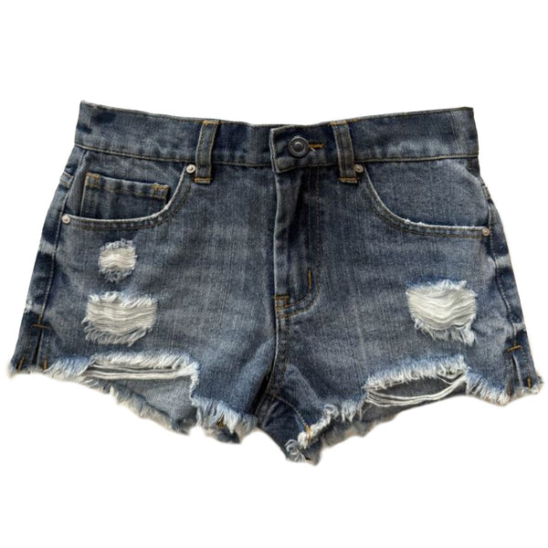 Vintage Havana - Distressed Denim Short