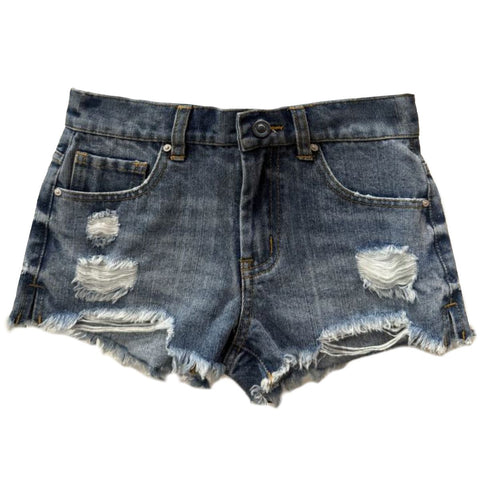 Vintage Havana - Distressed Denim Short