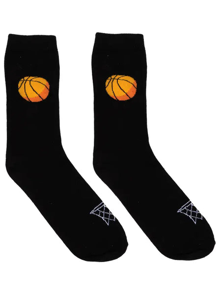 Living Royal - Crew Socks - Basketball - Black