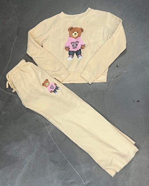 Love Junkie - Bear Wide Leg Sweatpants