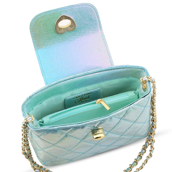 Carrying Kind - Paige - Metallic Aqua